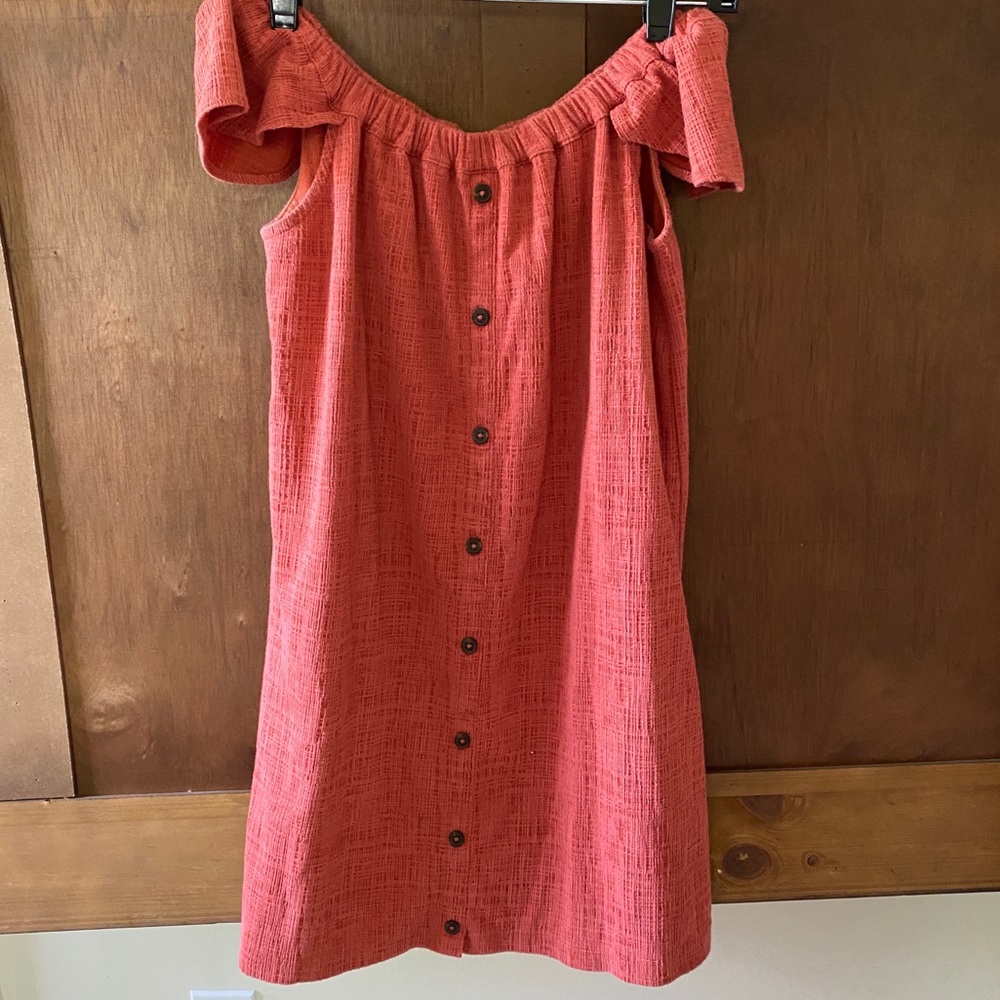 Madewell Off Shoulder Dress